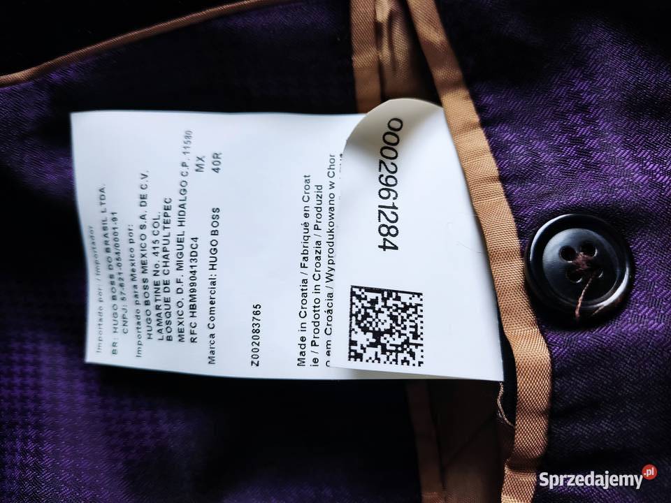 Marynarka męska Hugo Boss Głuchołazy