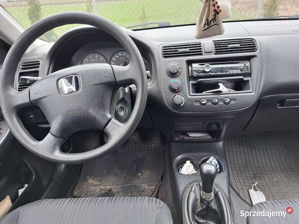 Honda civic benzyna 2001r 1396cm3 wielkopolskie Przyjma