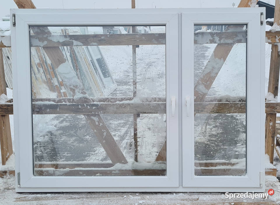 OKNA KacprzaK 164X131 OKNO Używane Plastikowe Okna ścienne mazowieckie Siedlce