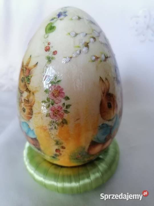 jajko pisanka hand made 12 m stroik Dom i Ogród mazowieckie Sierpc