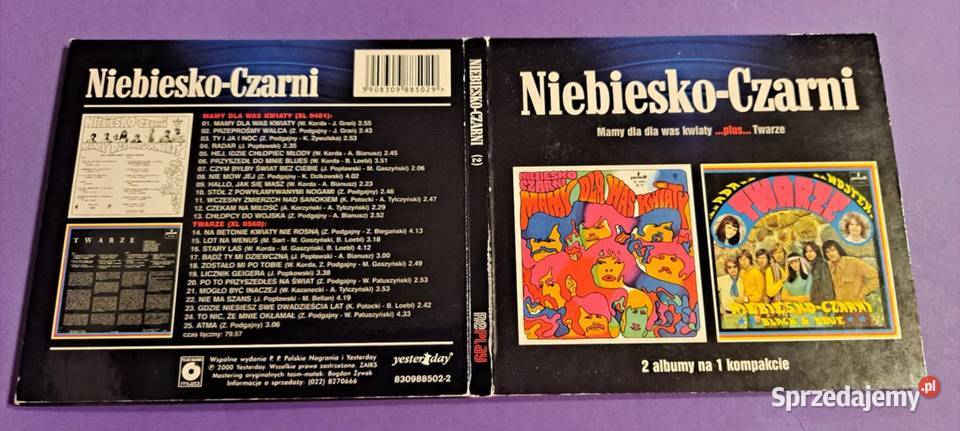 NiebieskoCzarni Mamy Was Kwiaty Plus Twarze CD Kraków