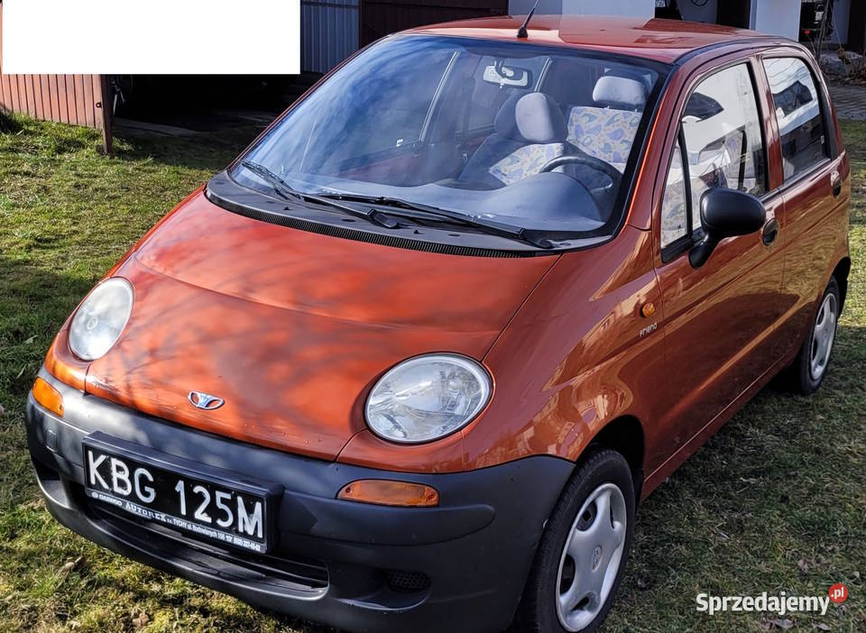 Daewoo Matiz bezwypadkowy 1 właściciel stan