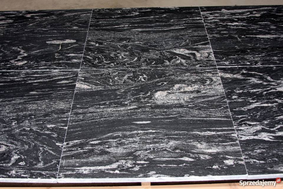 GRANIT płytki granitowe BLACK DREAM 60x60x2 Niemcza