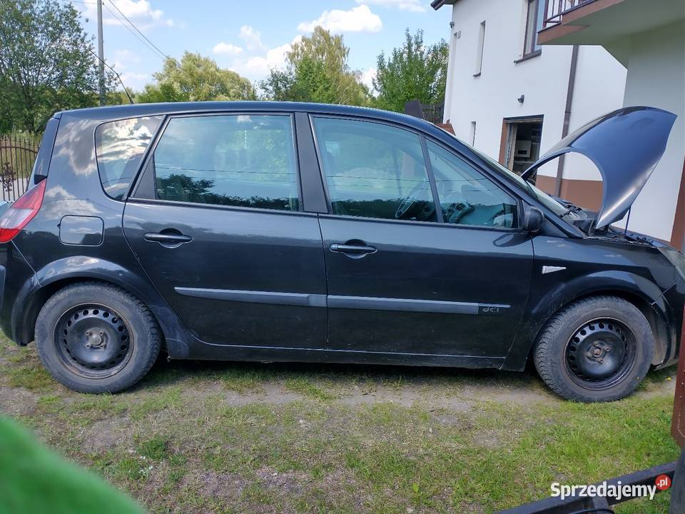 Samochód osobowy Renault scenic 2 centralny zamek Łazy