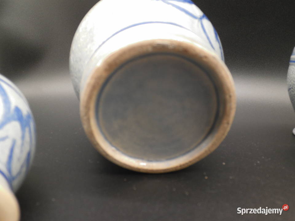 Ceramiczny dzbanek i 4 kubki Raszków