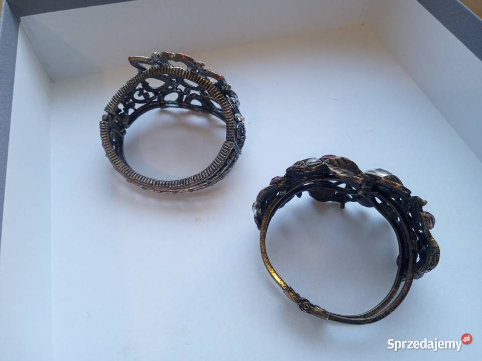 Bransoletka metalowa Vintage 4 Pozostałe Stalowa Wola