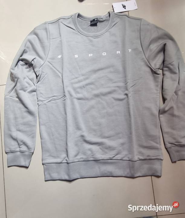 NowaBluza dresowa 4F nierozpinana męska szara Legnica