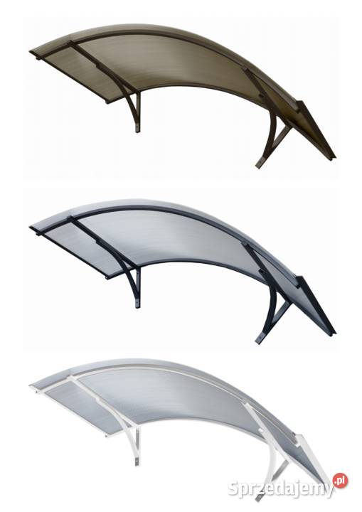 Daszek łukowy drzwi 160x90 Zadaszenie z Gdańsk sprzedam