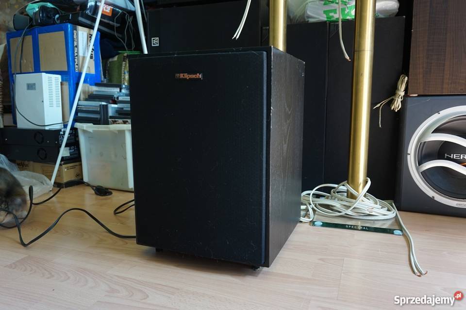 aktywny subwoofer Klipsch SW 8I Słuchawki i głośniki zachodniopomorskie Grabowo