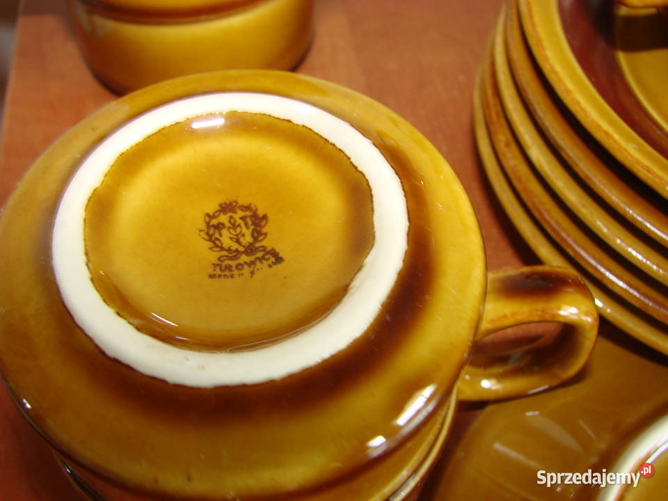 Porcelit Tułowice filiżankatalerzyk Pruszcz Gdański