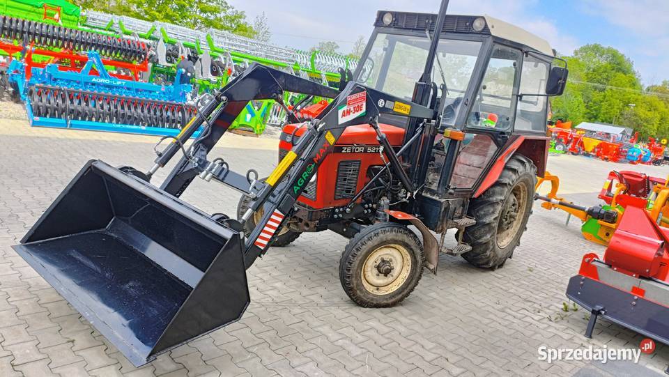 ŁADOWACZ CZOŁOWY AM30E 3sekcje Zetor 5211 Zetor Rolnictwo Staszów