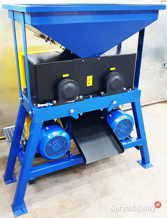 Gniotownik dwusilnikowy 400300 2x 4kW MaszRol Rogóźno