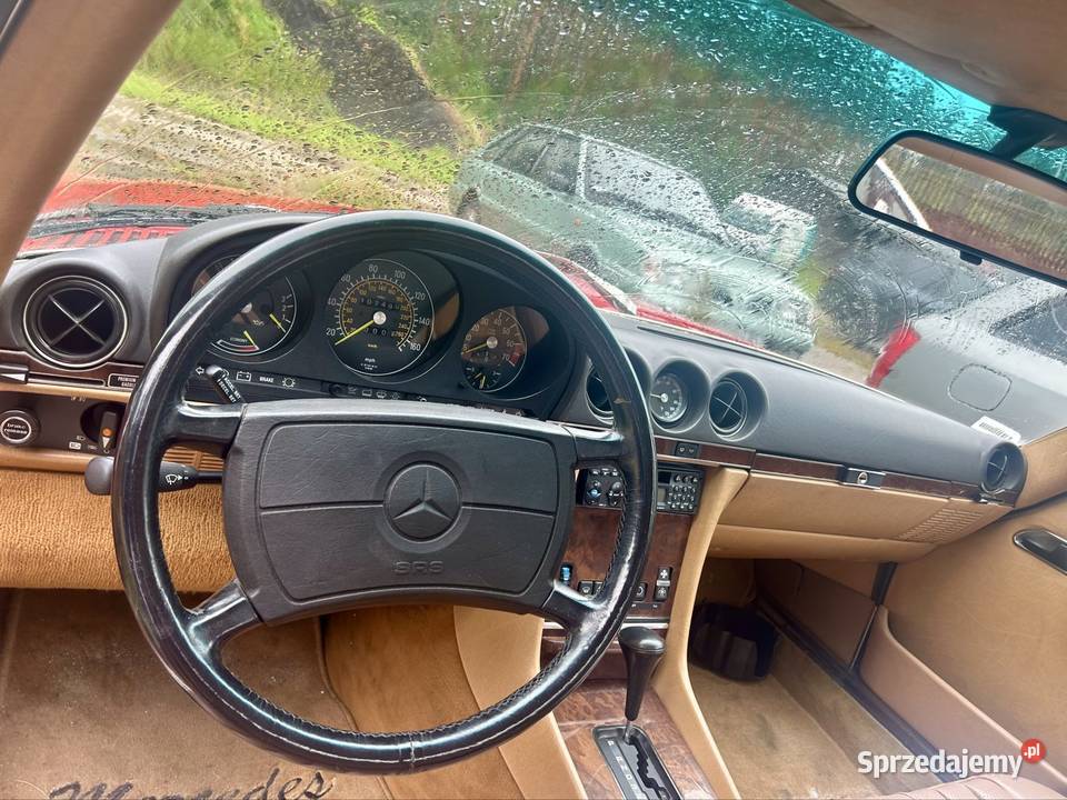 Mercedes Benz SL 560 V8 w107 Raduń sprzedam