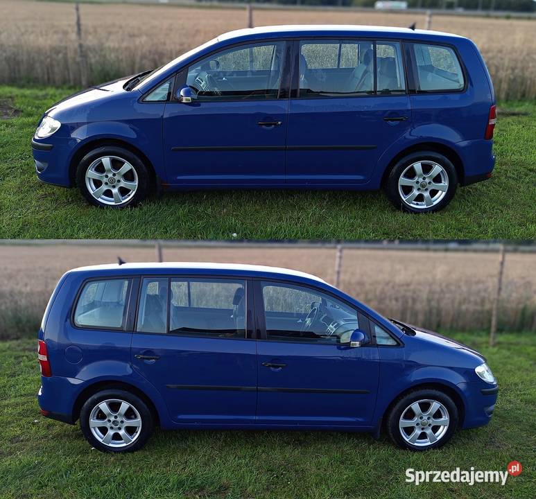 Volkswagen Touran Lift 2008r 19TDI tempomat Ostróda