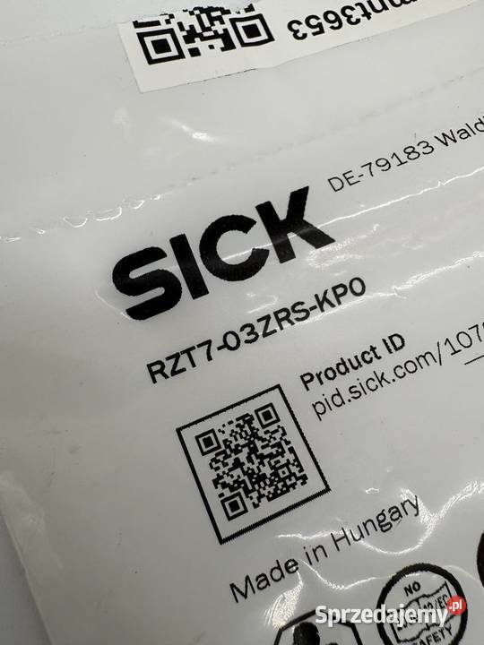 Sick RZT703ZRDKP0 1070847 Czujnik zbliżeniowy Pozostałe Warszawa