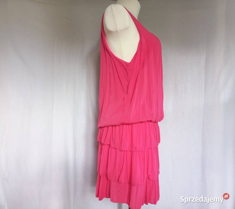Sukienka różowa Bez Rękawów r 3840 Elegancka podlaskie Białystok