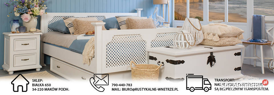 Wieszak ścienny z półką drewnianą do przedpokoju Maków Podhalański sprzedam