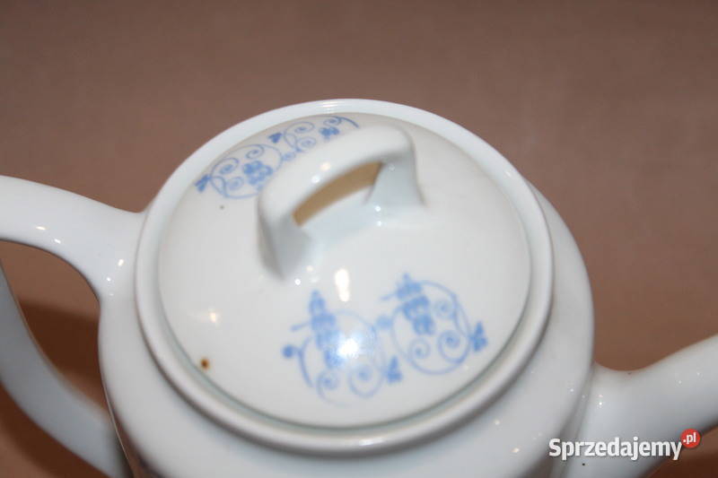 Dzbanek z błękitnym wzorem 936 Szczecin sprzedam