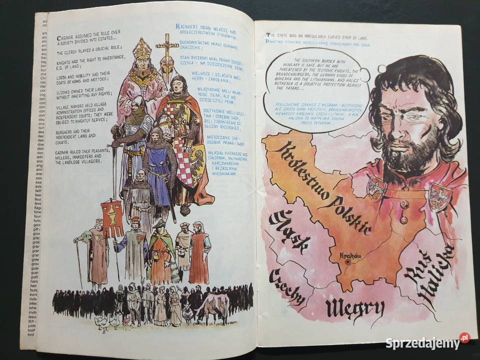 Kazimierz Wielki Casimir the Great komiks Gdynia