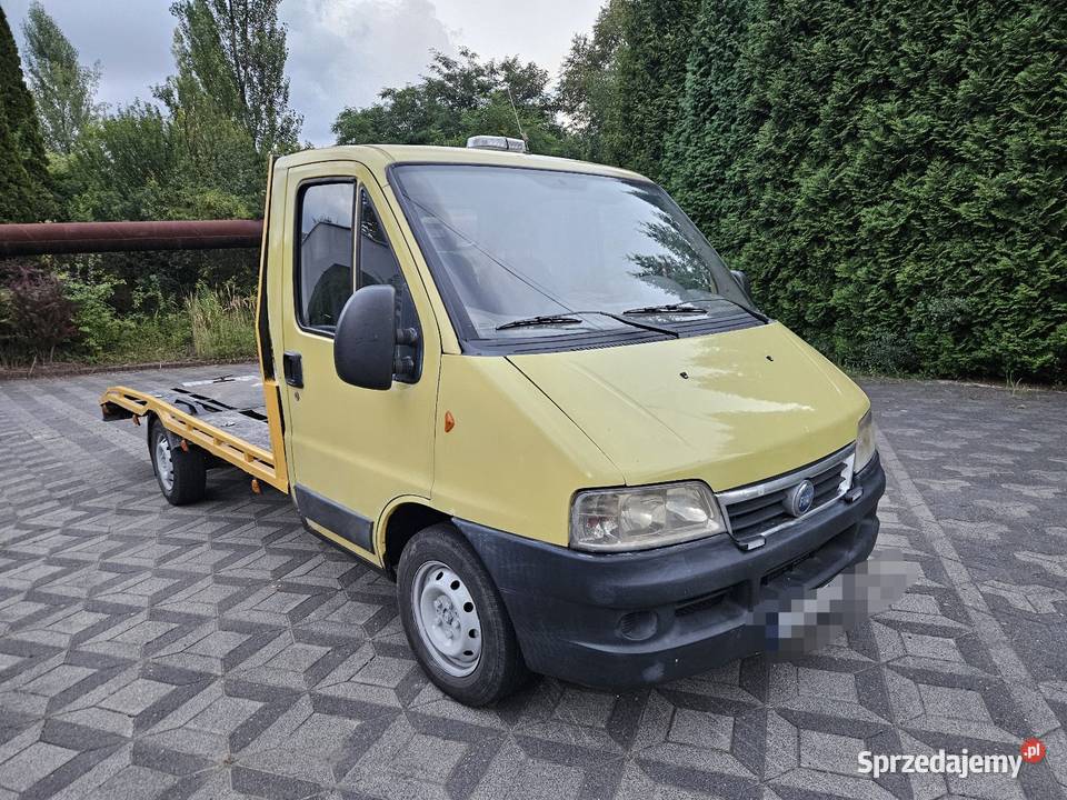 Fiat ducato 20 d laweta autolaweta pomoc drogowa Pszczyna