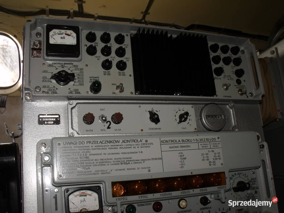 Radiostacja R140 z kontenerem Militaria Świętochłowice sprzedam