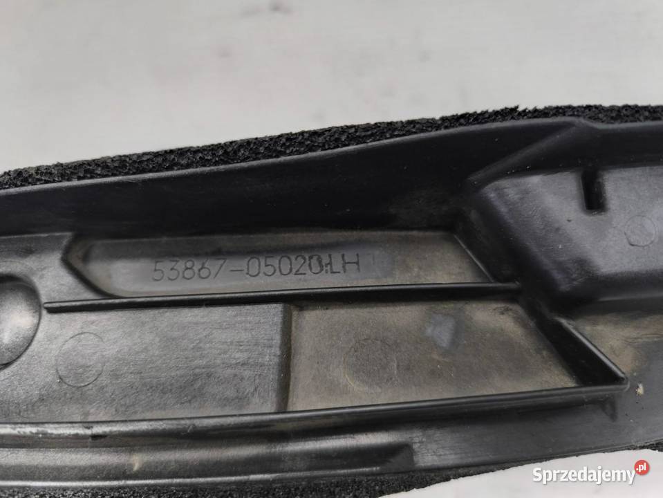 WYGŁUSZENIE BLOTNIKA LEWE TOYOTA AVENSIS II T25