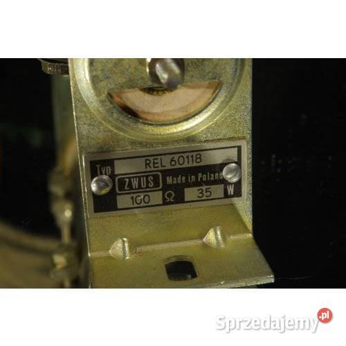 ZWUS REL 60118 rezystor regulowany drutowy 100 sprzedam