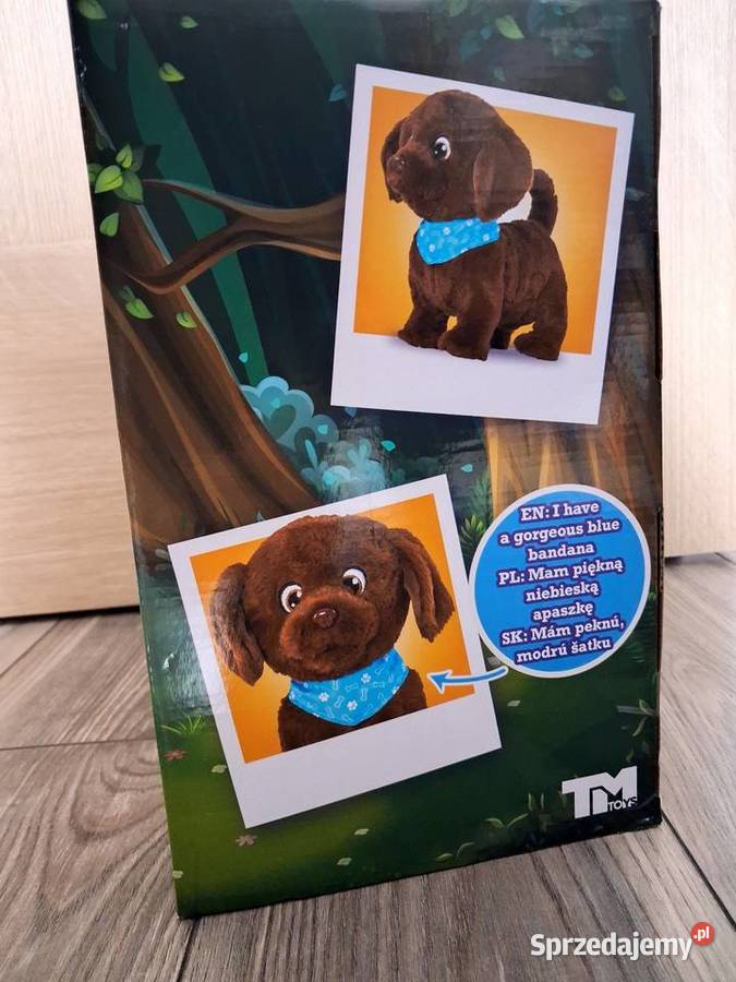 Piesek interaktywny brązowy/beżowy śląskie