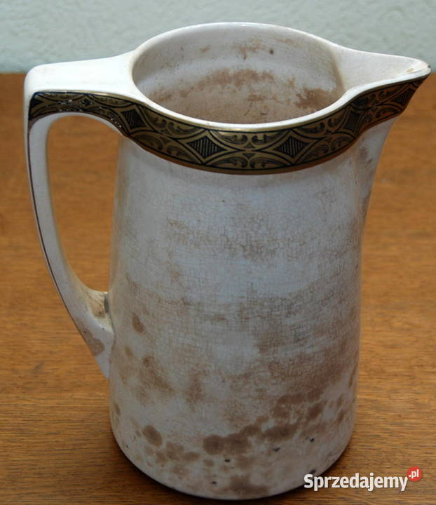 Rzadki antyczny dzbanek stary dzban do mycia Warszawa
