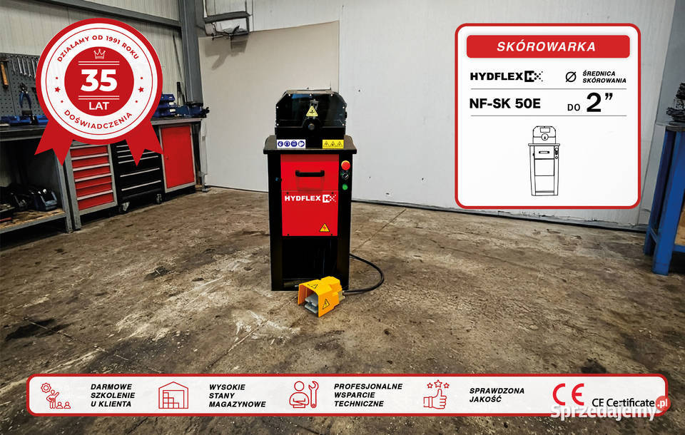 Skórowarka elektryczna do węży hydraulicznych Warszawa sprzedam