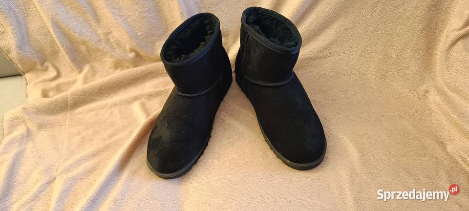 ROOTS Sheepskin Botki damskie Skóra naturalna Obuwie sportowe Brwinów