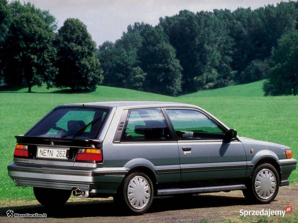 Nissan Sunny GTI Kołpaki 14 N13 B12 retro lata Kluczbork