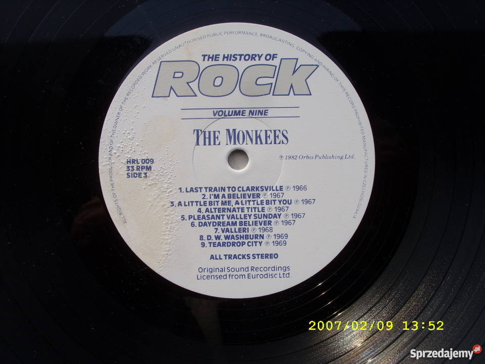 Rock LP THE HISTORY OF ROCK2 LP Wołów sprzedam