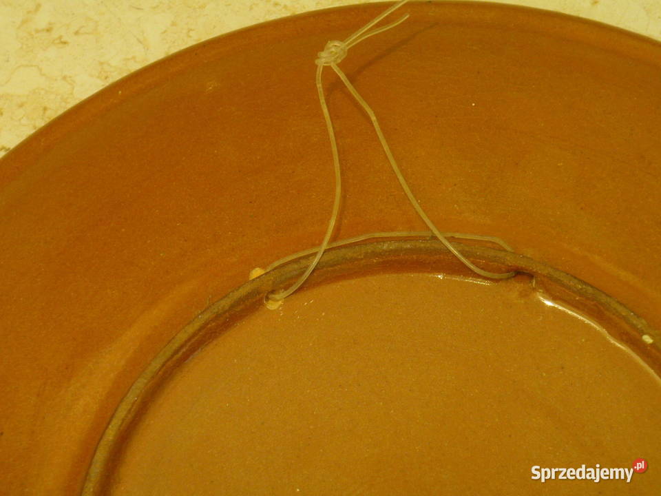 Talerz ozdobny na sciane PRL Kraków