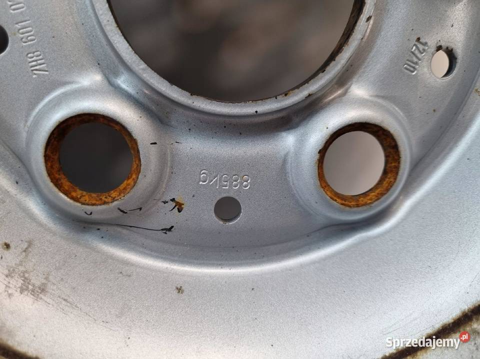 2x KOŁA LETNE VW Transporter T5 T6 Zapas felga Średnica 16" Samochodowe lubelskie Rudka