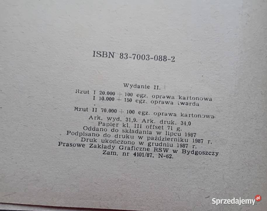 Leonard Upiór PomorzeRSW 1987 r Wydanie II Koźminek