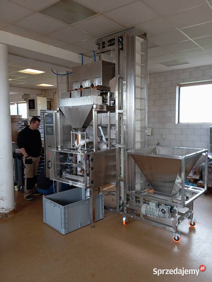 Maszyna Pakująca pionowa automat trzy wagi Ostróda