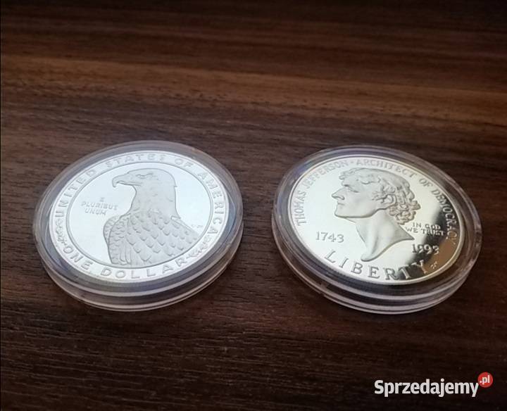 1 dolar USA srebro Madison Statua Wolności Opole