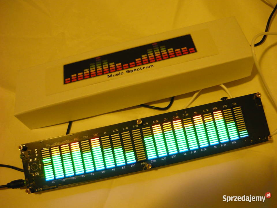 Analizator sygnału audio LED wskaźnik spectrum