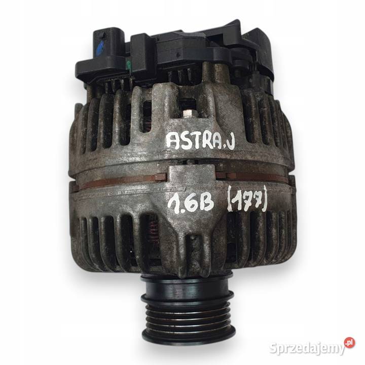 ALTERNATOR Opel Astra J Meriva B Zafira C 16 16V Układ elektryczny, zapłon Chełm