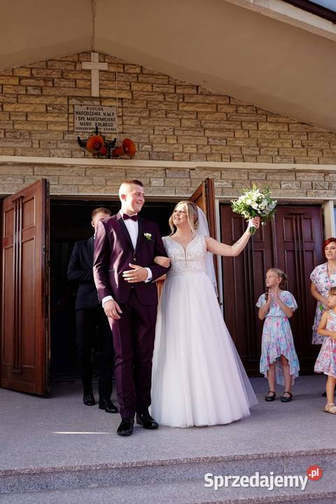 Okazja Piękna brokatowa suknia literka A Łódź