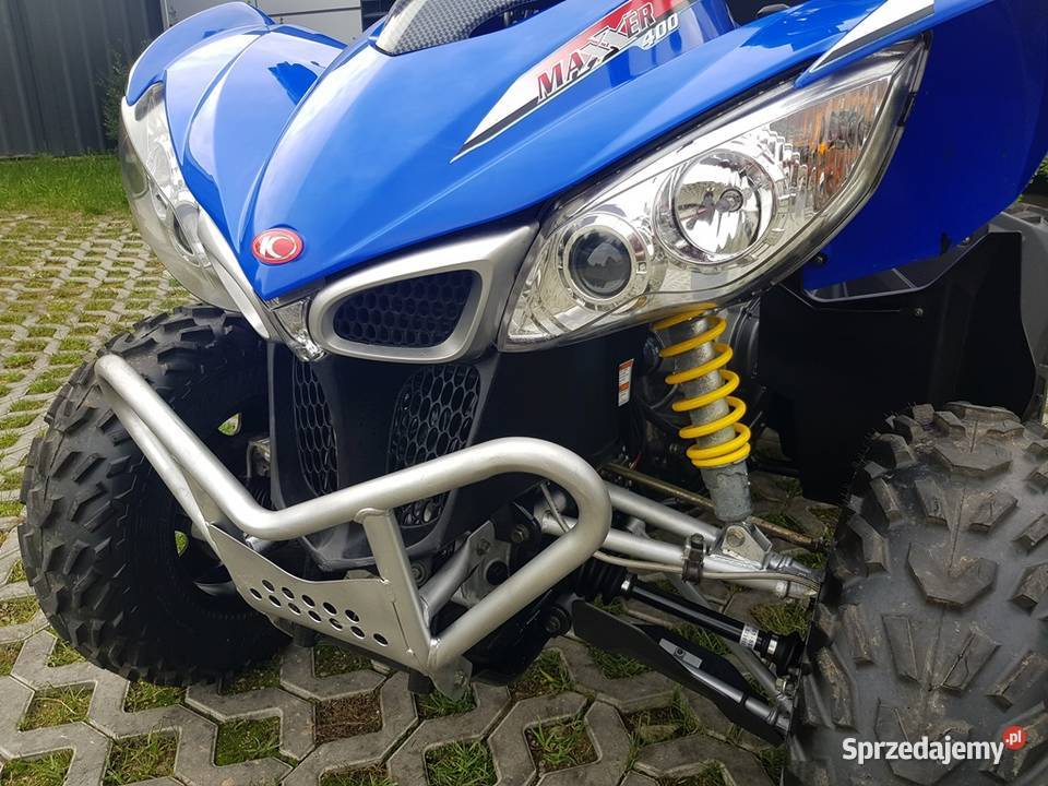 KYMCO MAXXER 400 Super Stan Nowy SERWIS DOSTAWA łódzkie