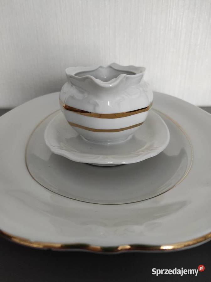 Półmisek duży sosjerka stara porcelana Chodzież podlaskie Białystok