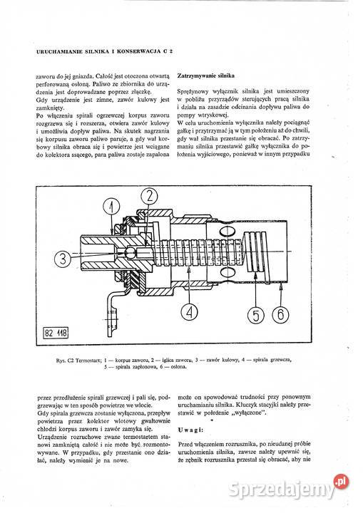 instrukcja PERKINS AD3152 UR C 3603P MF 255 Stalowa Wola