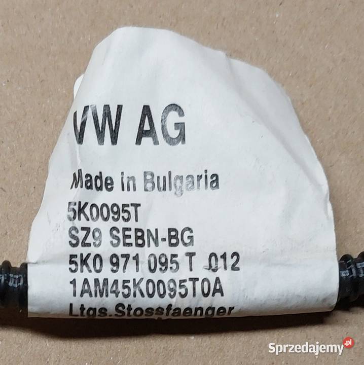 CZUJNIKI WIĄZKA CZUJNOKÓW PARKOWANIA VW GOLF 6 Mielęcin