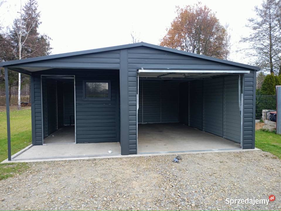 Garaż Blaszany Blaszak z pomieszczeniem warmińsko-mazurskie Olecko-Kolonia sprzedam