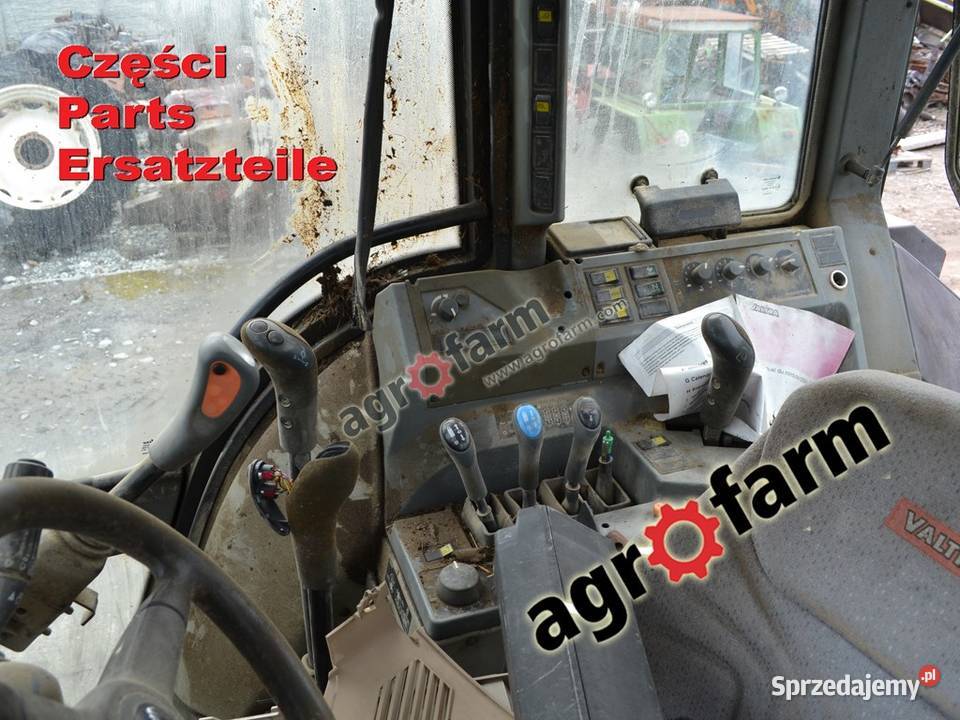 Valtra 6550 części skrzynia biegów oś silnik dolnośląskie Byków