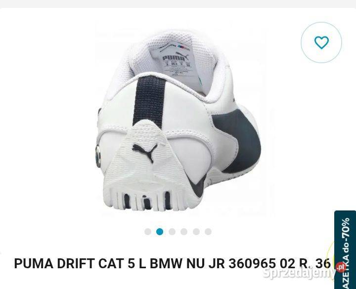Buty Puma rozmiar 37 czarny Michów