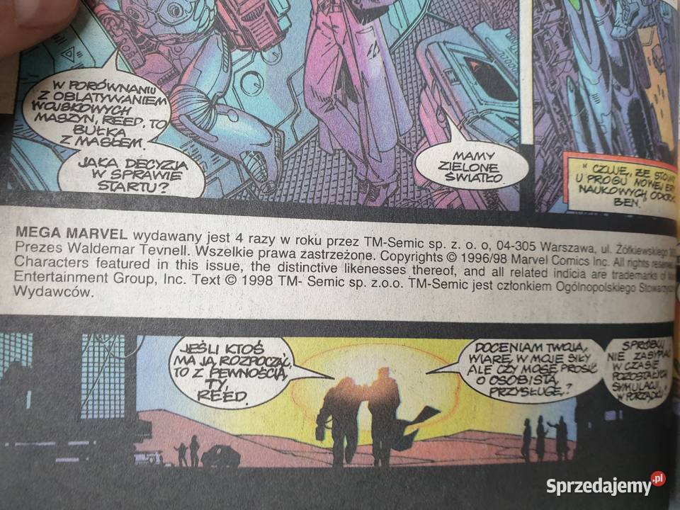 Mega Marvel 118 1998 Fantastic Four