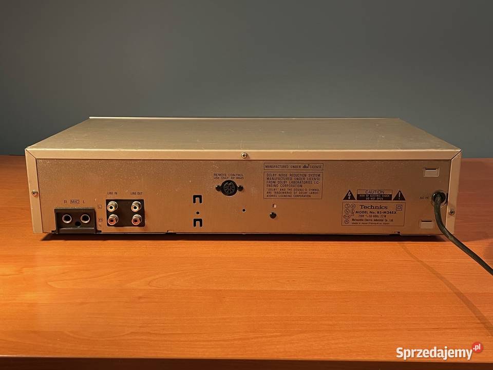 Magnetofon deck Technics RSM245X Dolby BC Dbx Kołobrzeg sprzedam